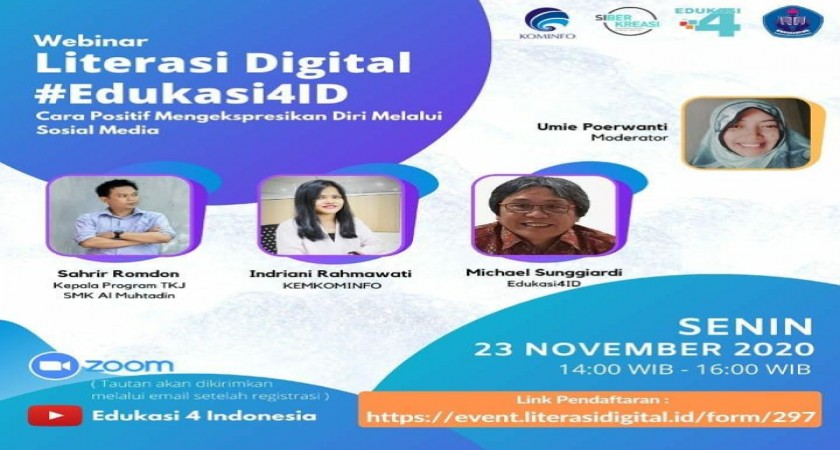 Digital event literasi Mengenal Literasi