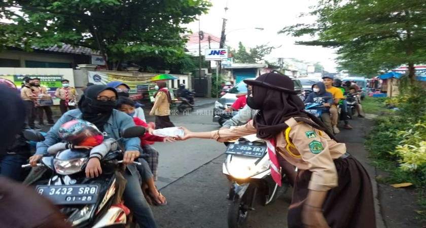 Kegiatan Kepramukaan SMK MTD di Bulan Suci Ramadhan 1442 H