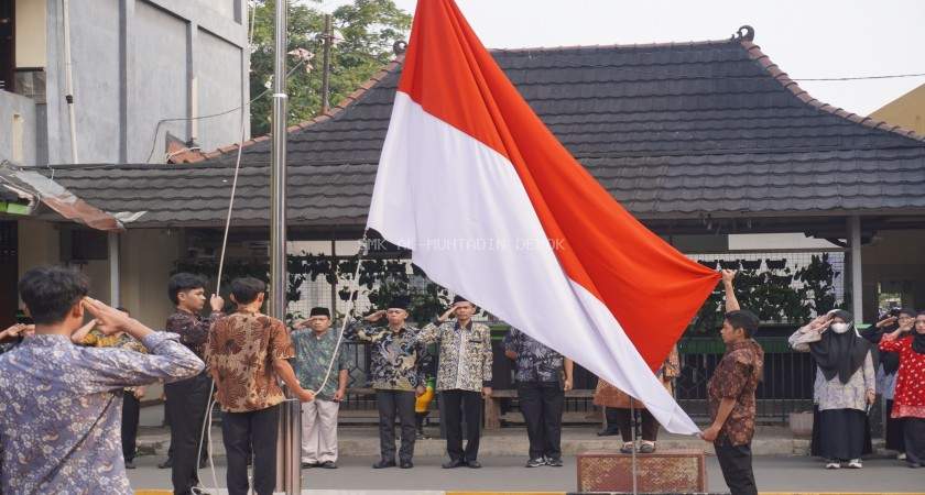 Peringatan Hari Kesaktian Pancasila Dan Hari Batik Nasional di Lingkungan SMK Al-Muhtadin